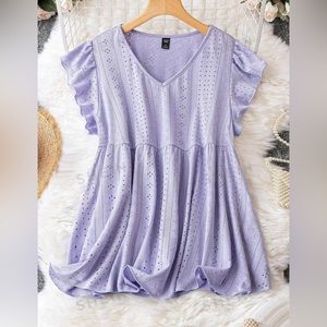 Lilac Purple Blouse